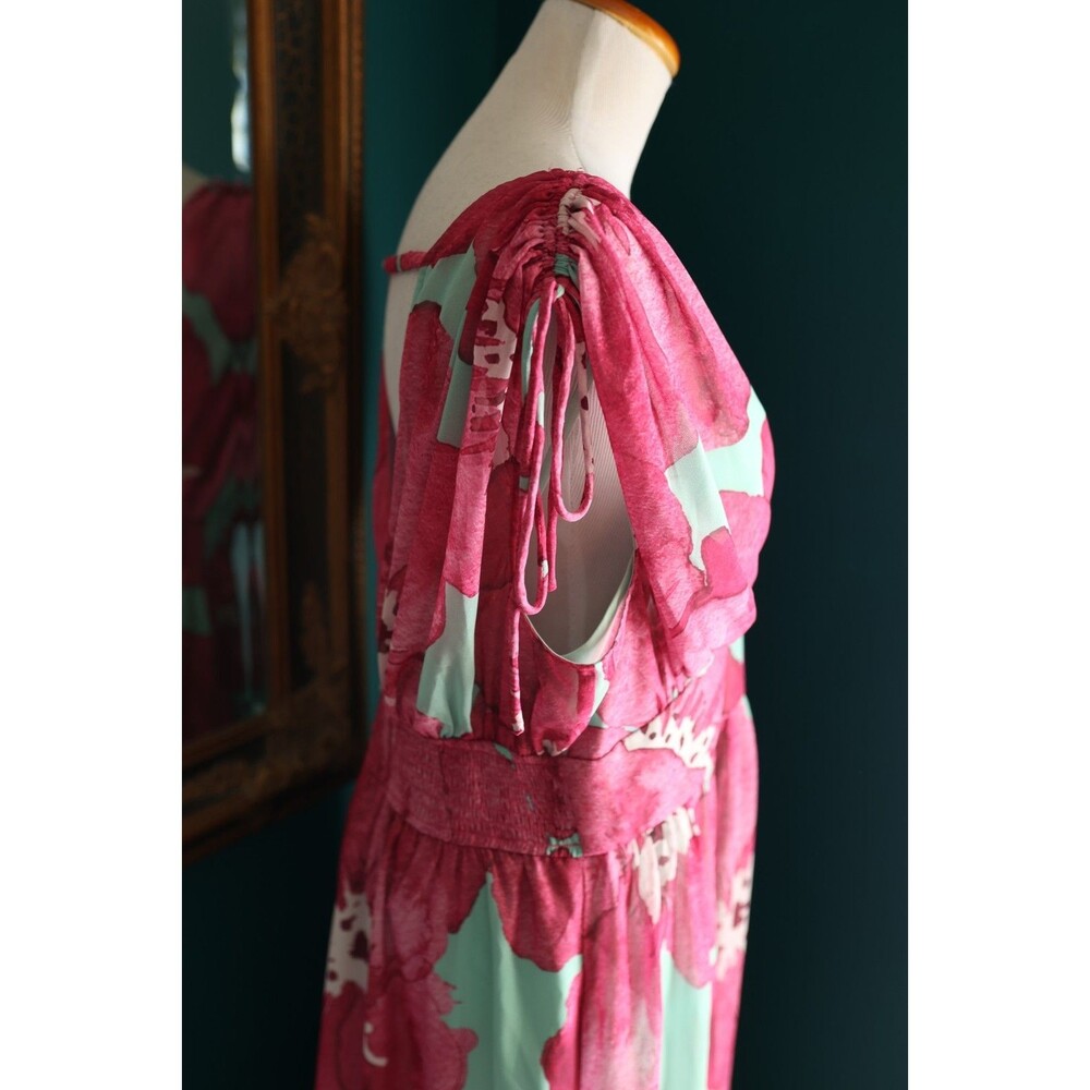 NWT Anthropologie Hutch Yael Sleeveless Maxi Dress Colorful Floral Boho XL - Picture 13 of 16